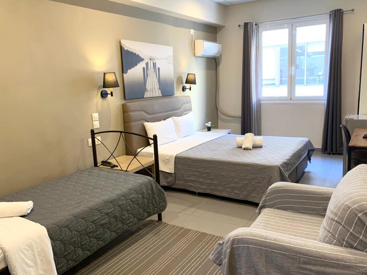 Achillion Hotel Пирей Экстерьер фото